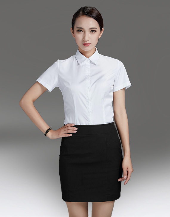 重庆行政客服短袖套装ZY019